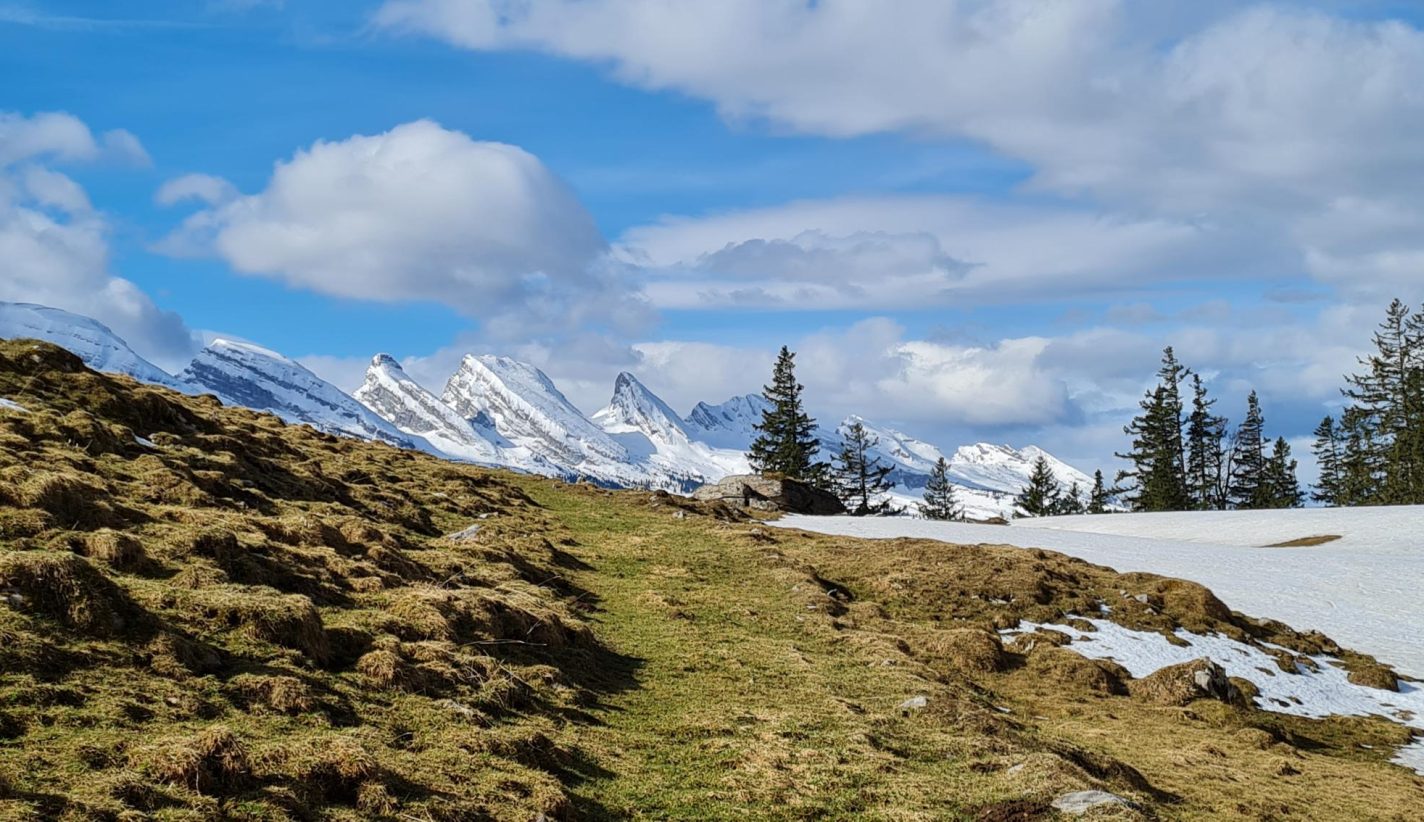 Churfirsten im Frühling